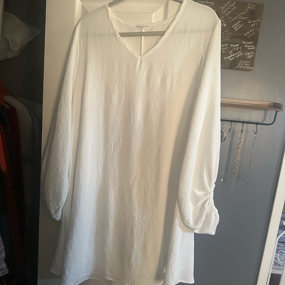White dress